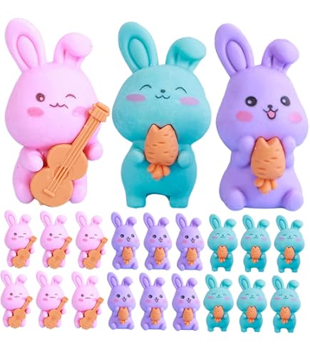 消しゴムはんこNo.55  ちびうさのイースター Amazon.co.jp: JUNEBRUSHS イースターミニ動物鉛筆消しゴム - 150個